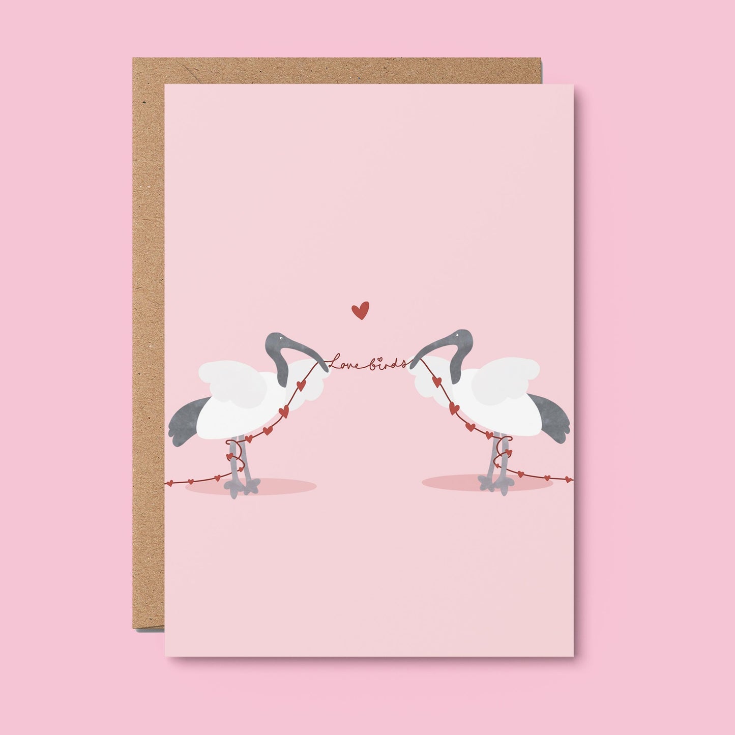 Love Birds - Greeting Card