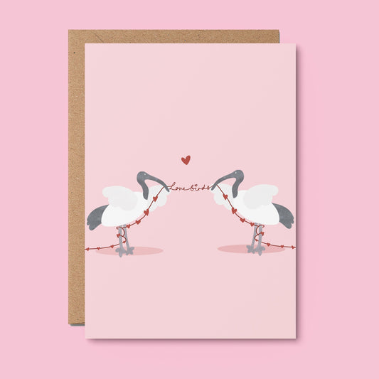 Love Birds - Greeting Card