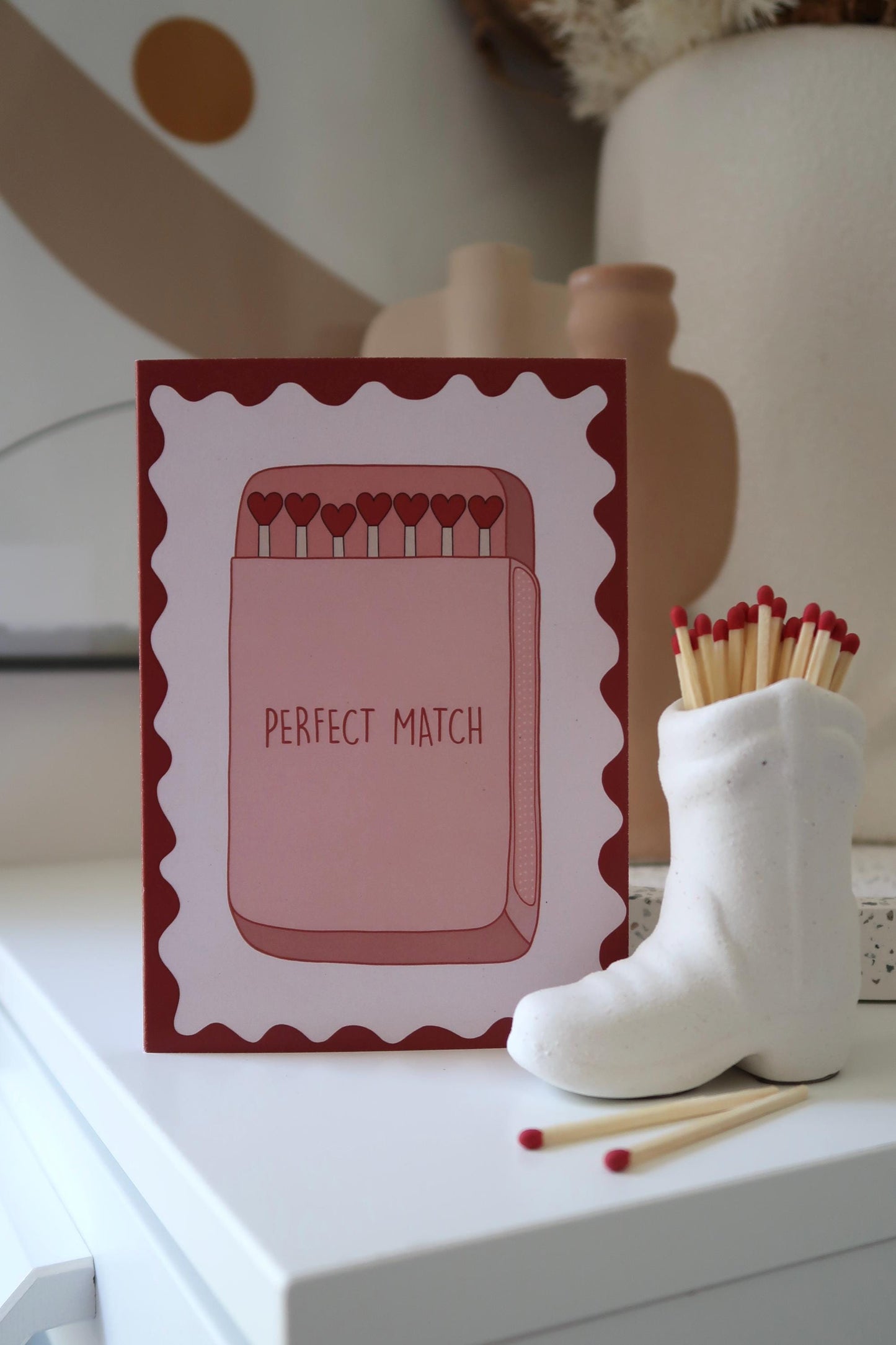 Perfect Match Greeting Card