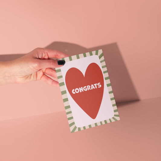 Congrats Greeting Card
