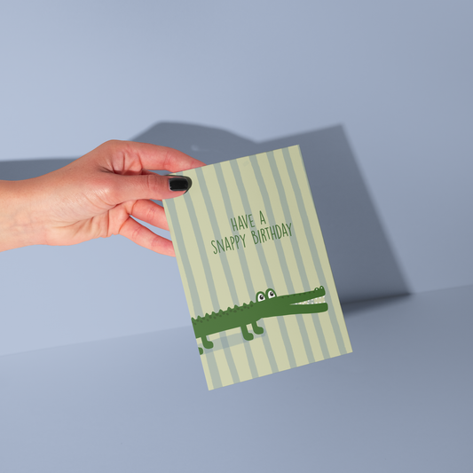 Snappy Birthday - Birthday Card