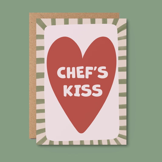 Chefs Kiss Greeting Card