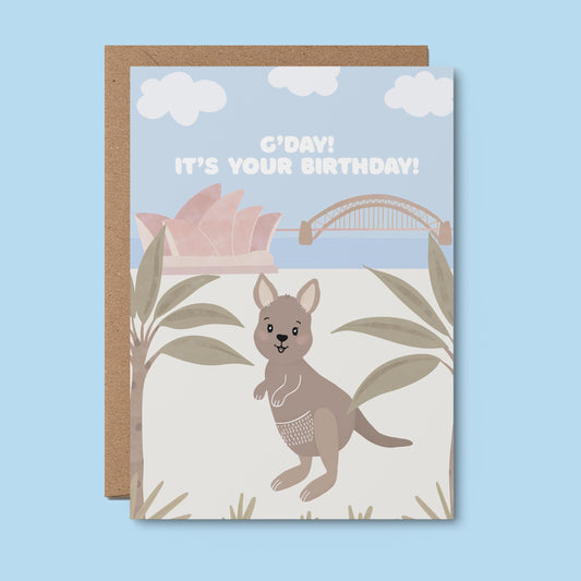 G'day It's Your Birthday - Birthday Card