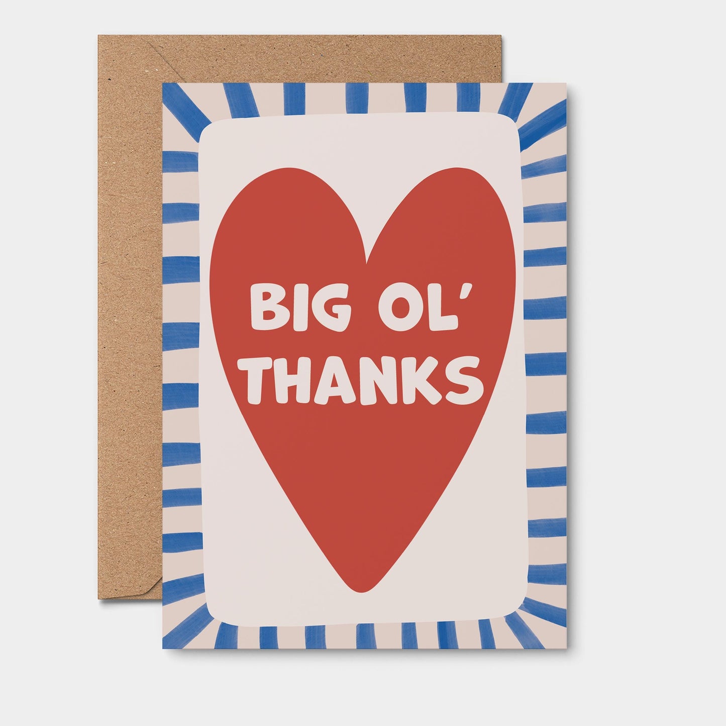 Big Ol' Thanks - Thank You Card