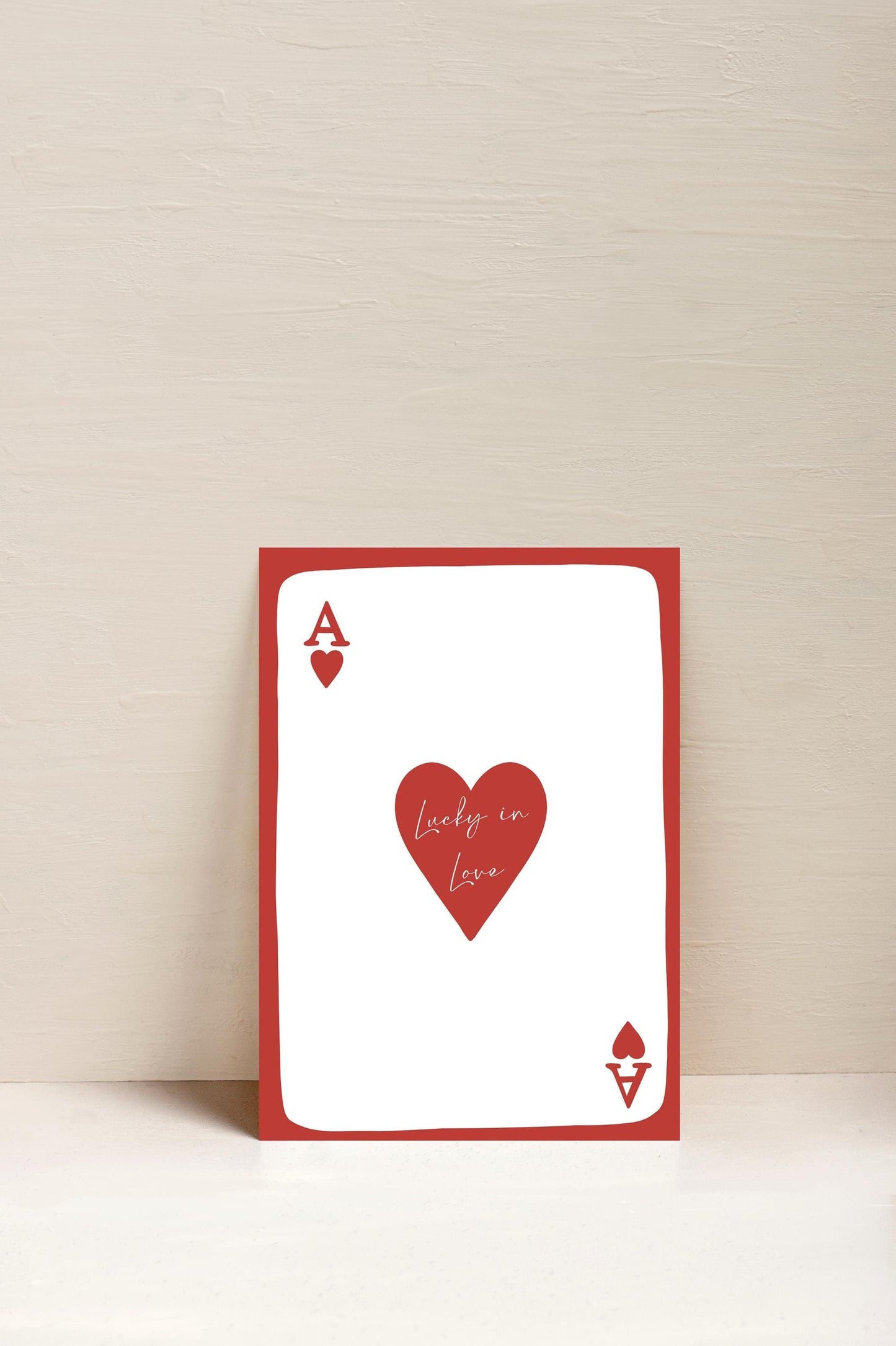 Lucky In Love A4 Art Print