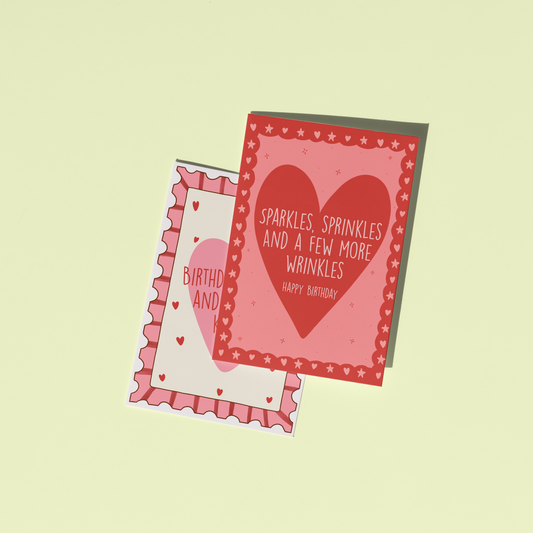 Sprinkle Wrinkles - Birthday Card
