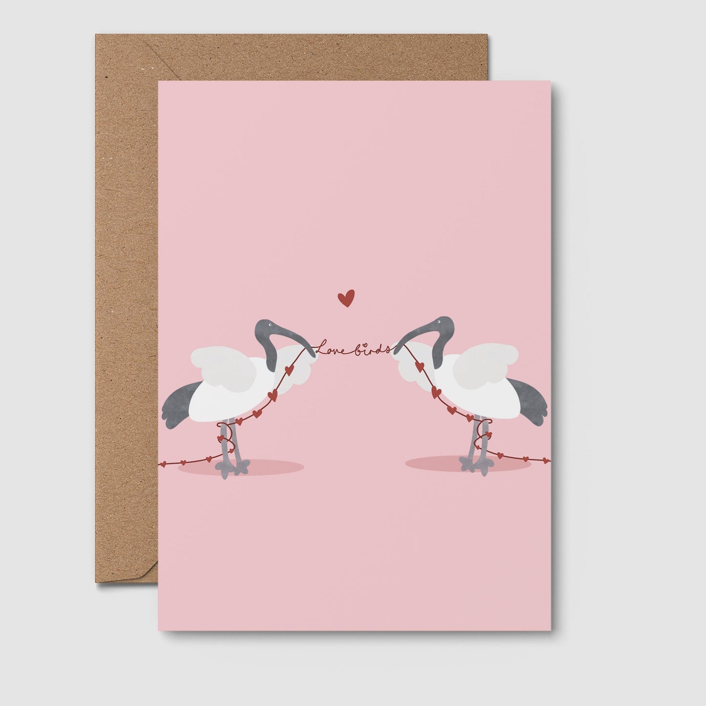 Love Birds - Greeting Card