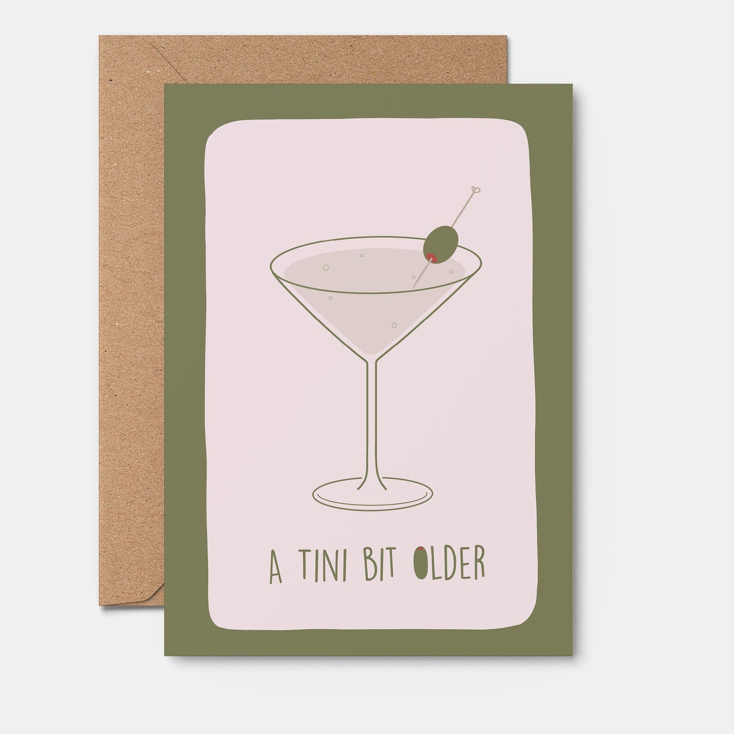 Tini Bit Older Classic Birthday Card