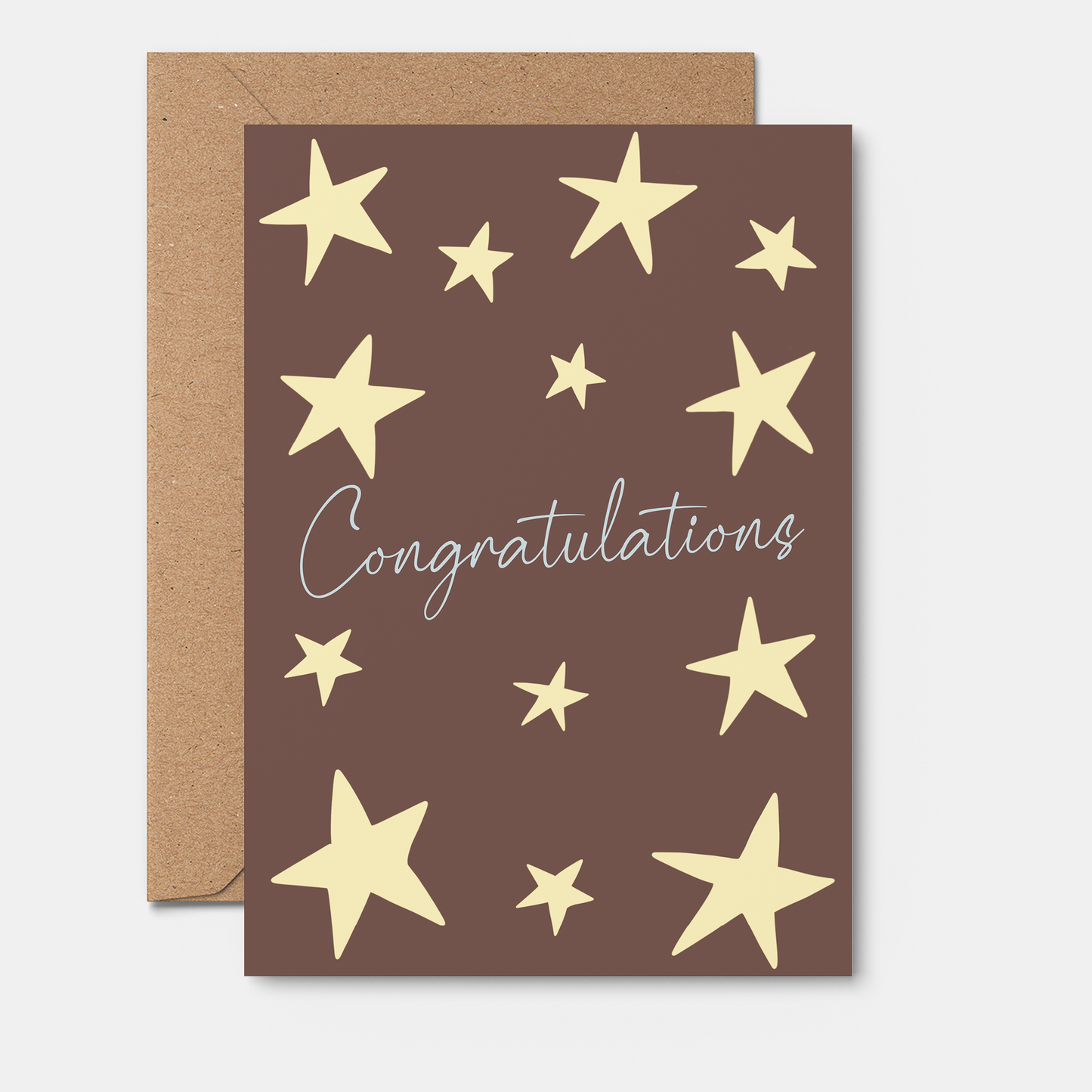 Congratulations Star Greeting Card