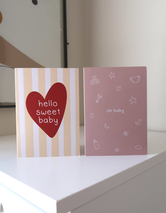 Hello Sweet Baby - Baby Card