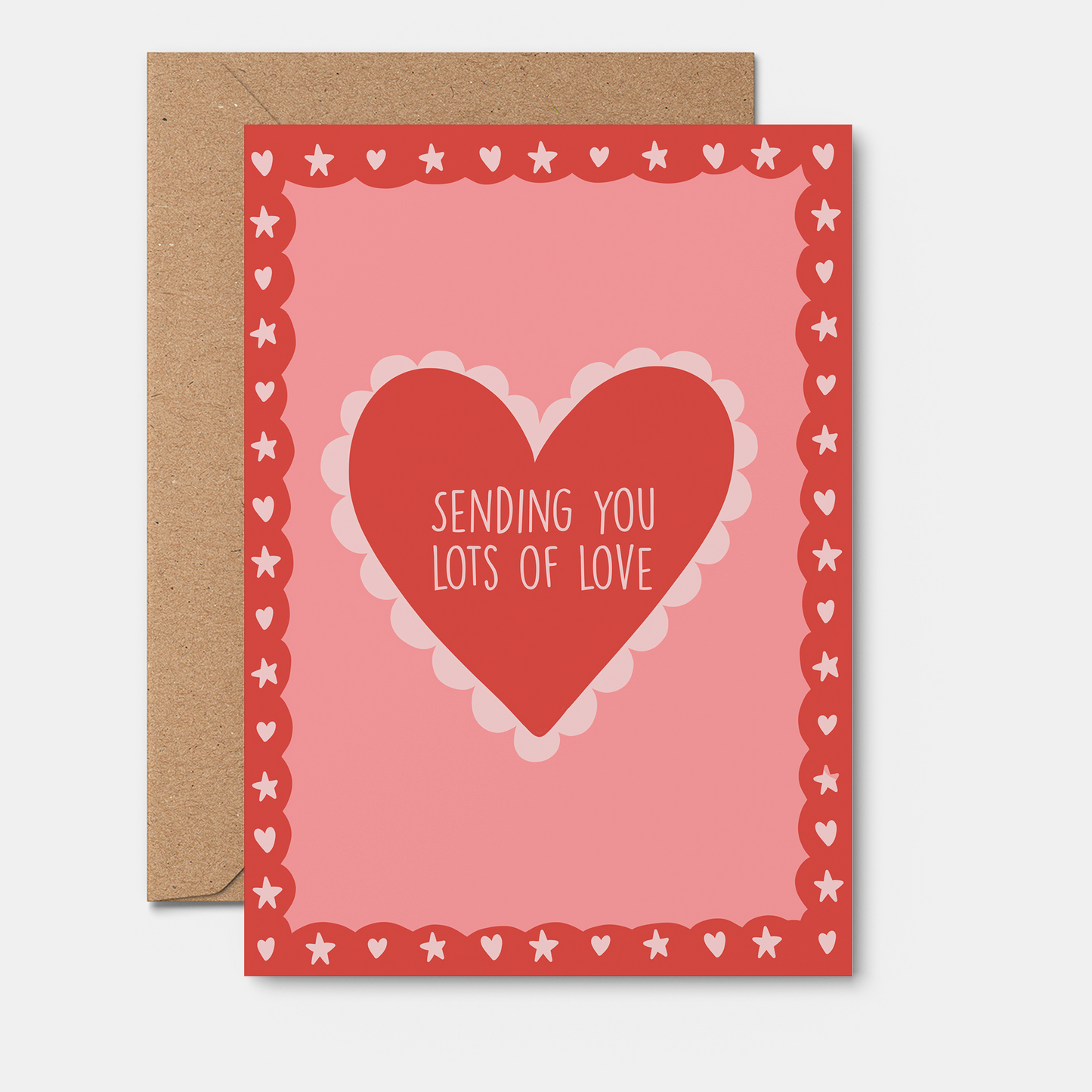 Sending Love - Greeting Card