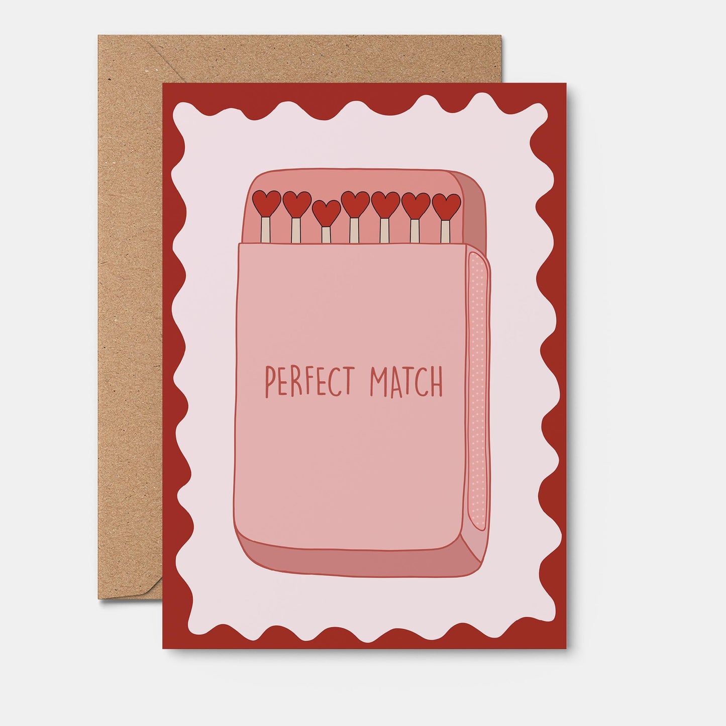 Perfect Match Greeting Card