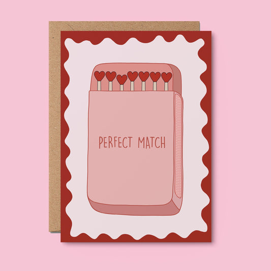 Perfect Match Greeting Card