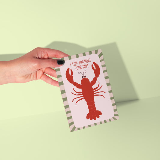 Lobster Love - Greeting Card