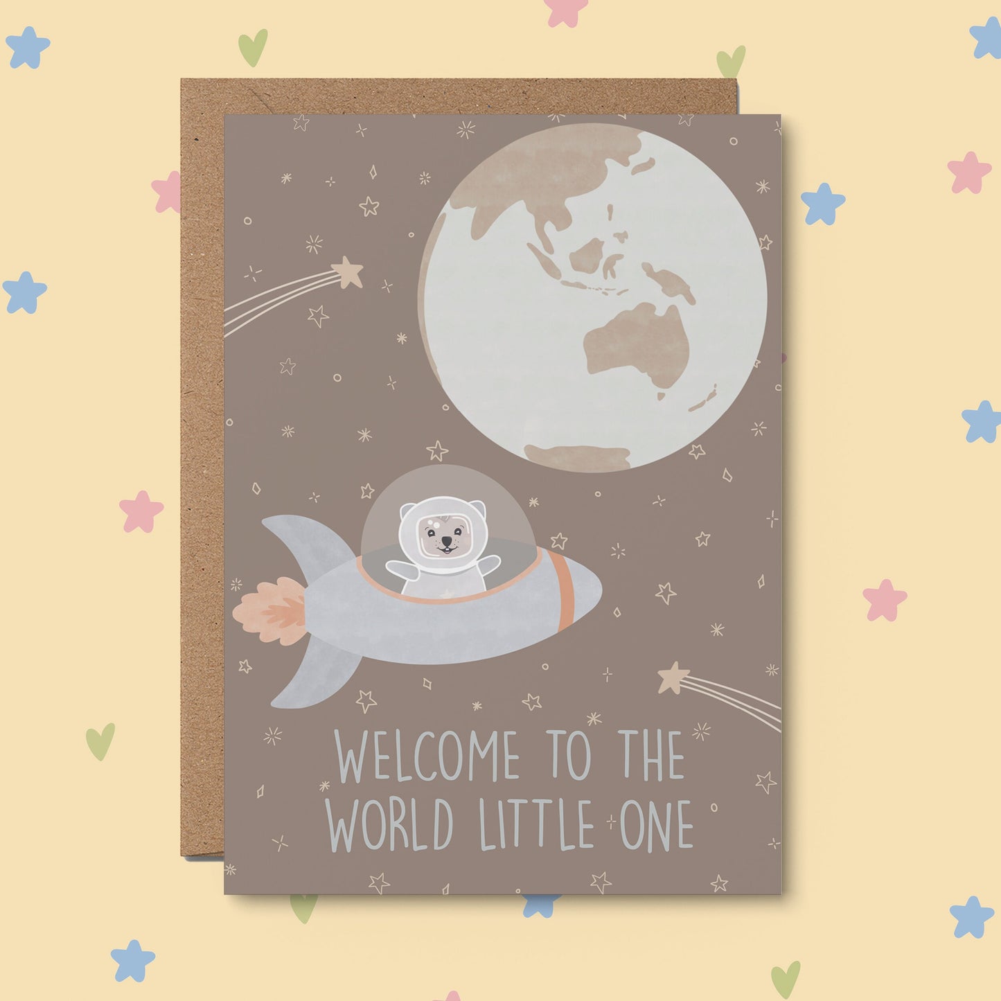 Welcome To The World Newborn Card