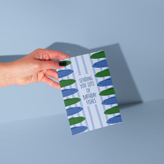 Birthday Fishes - Birthday Card
