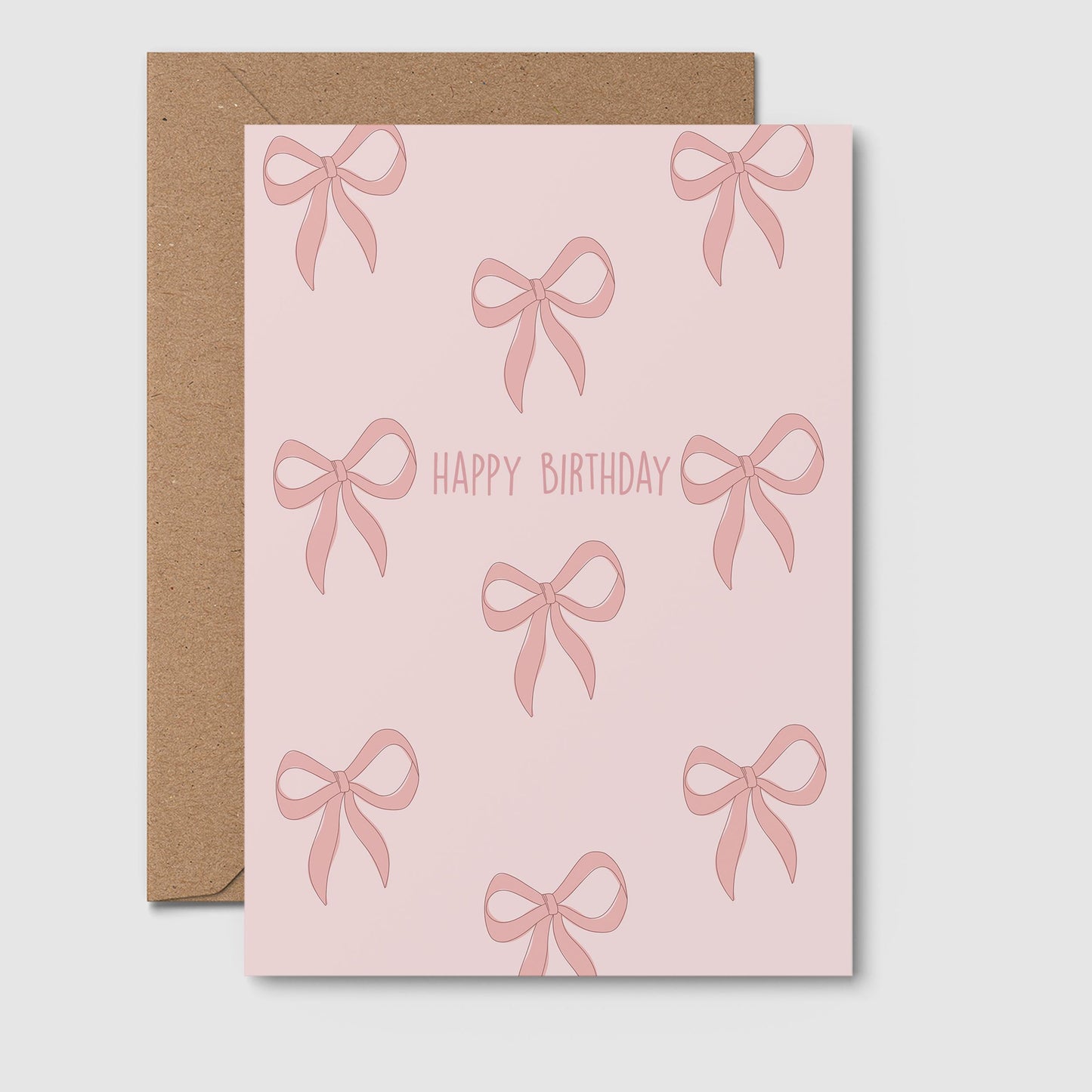 Bow Birthday - Birthday Card