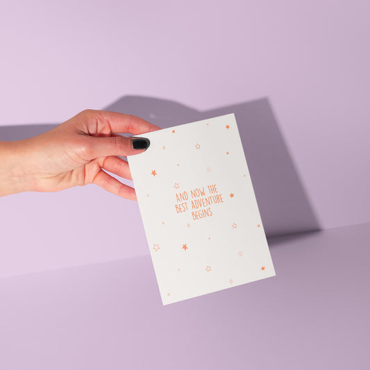 Now The Best Adventure Begins