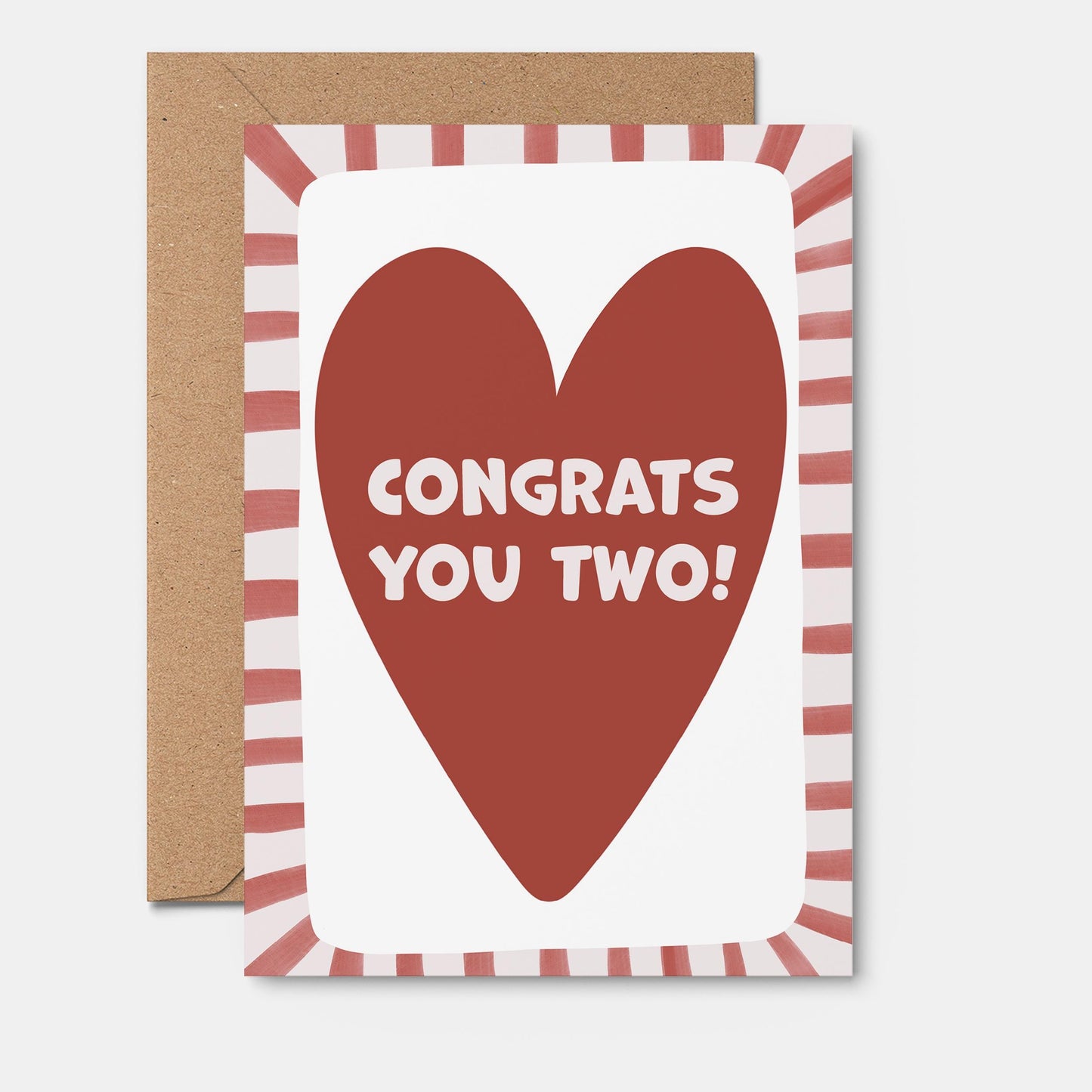 Congrats You Two Greeting Card
