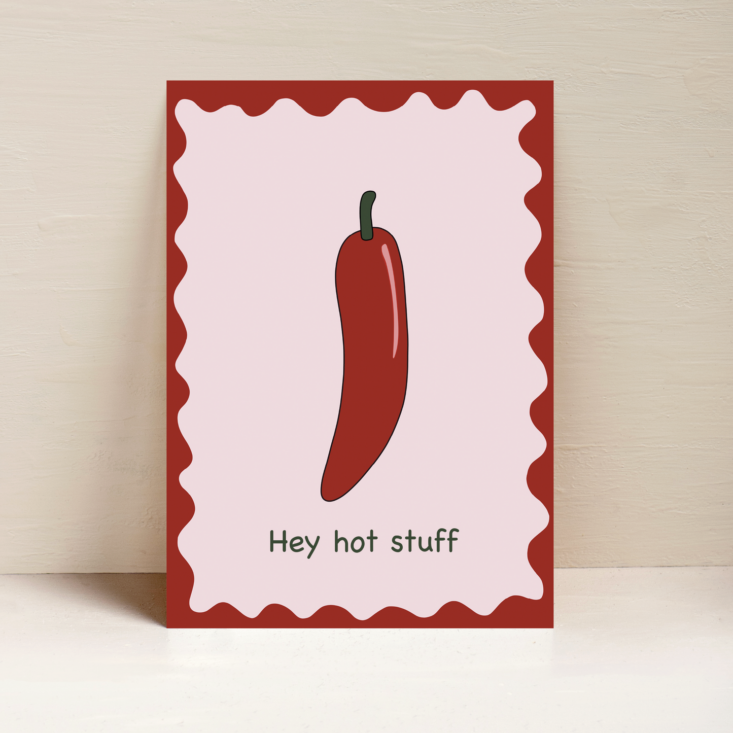 Hot Stuff A4 Art Print