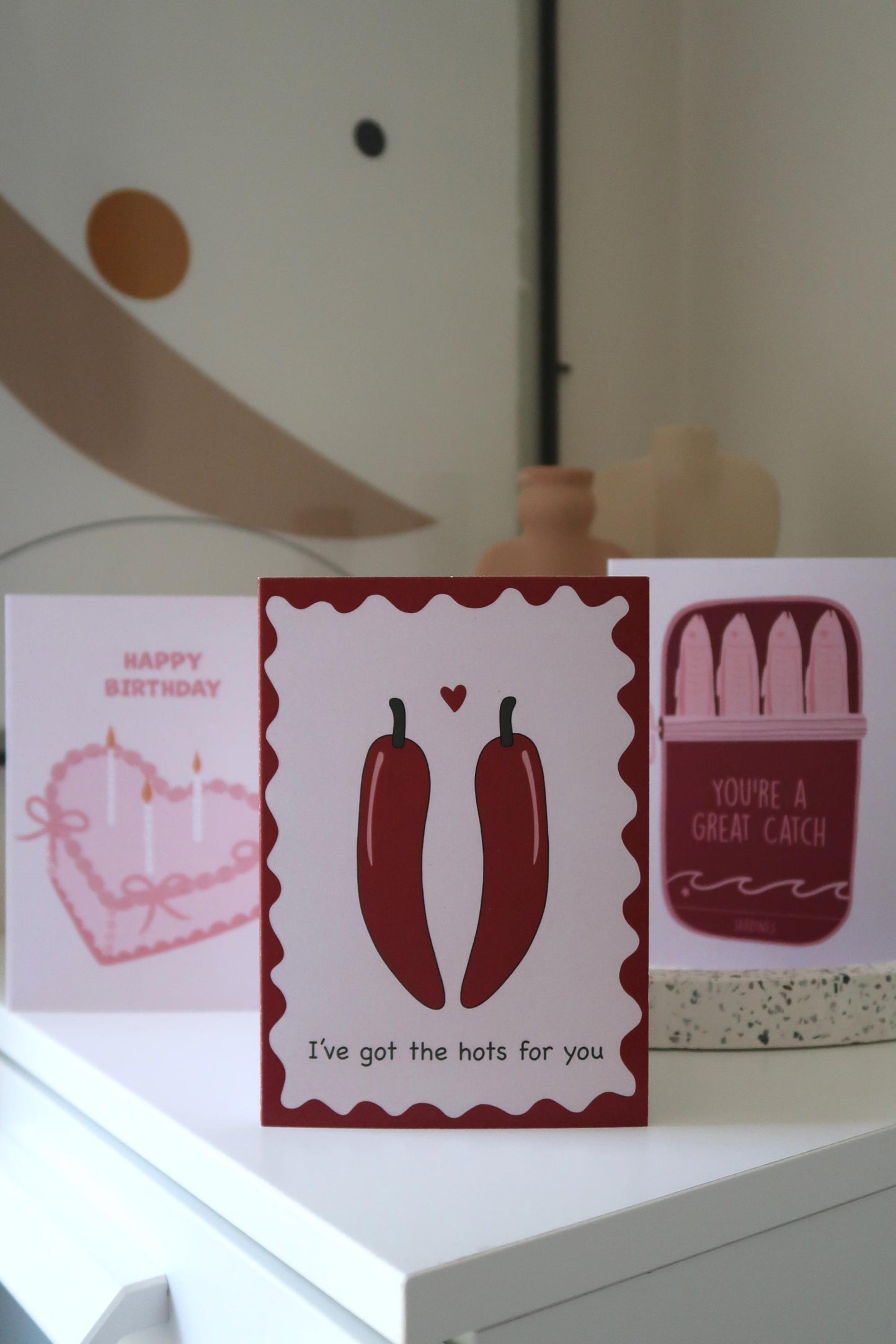 I've Got The Hots For You Greeting Card