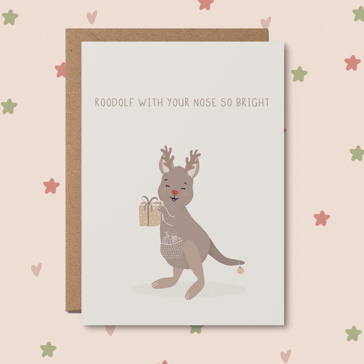 Roodolf Australian Christmas Card