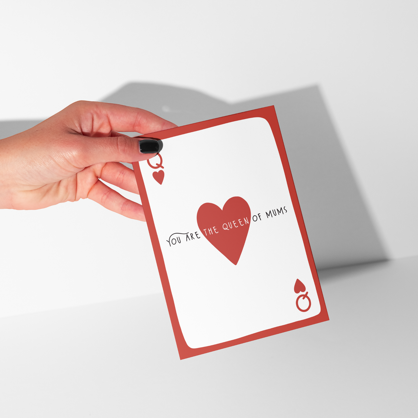 Queen Of Mums Greeting Card