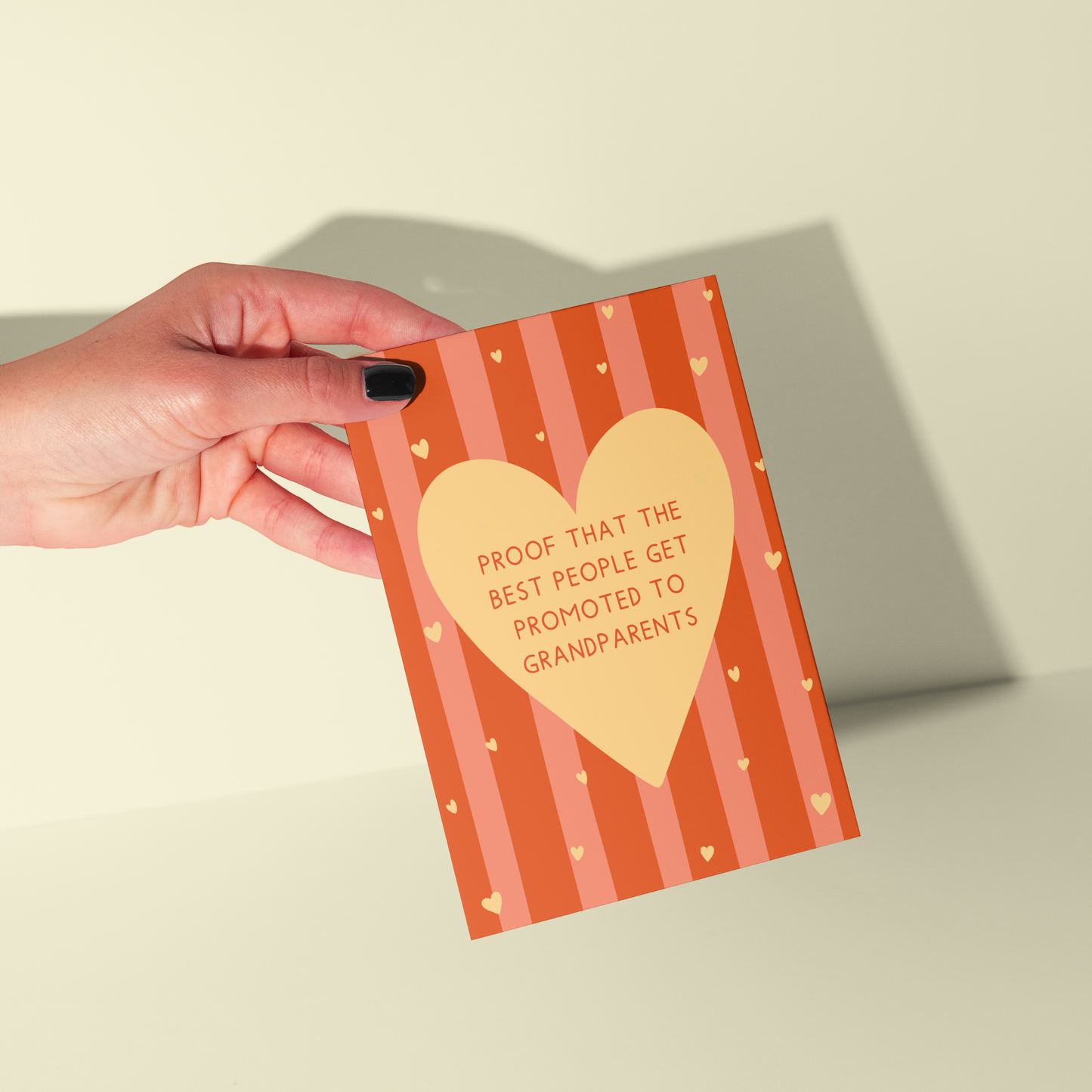 The Best Grandparent Greeting Card