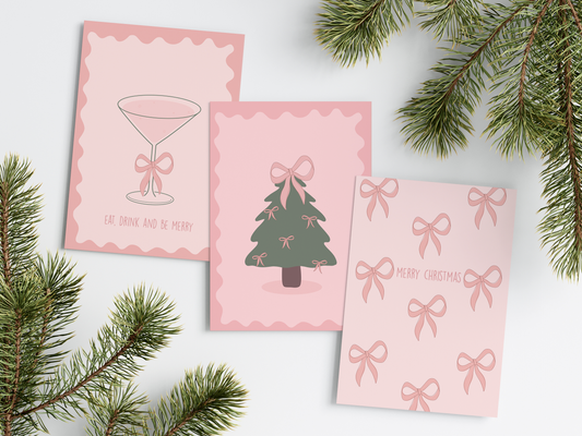Bow Christmas Tree | Christmas Card
