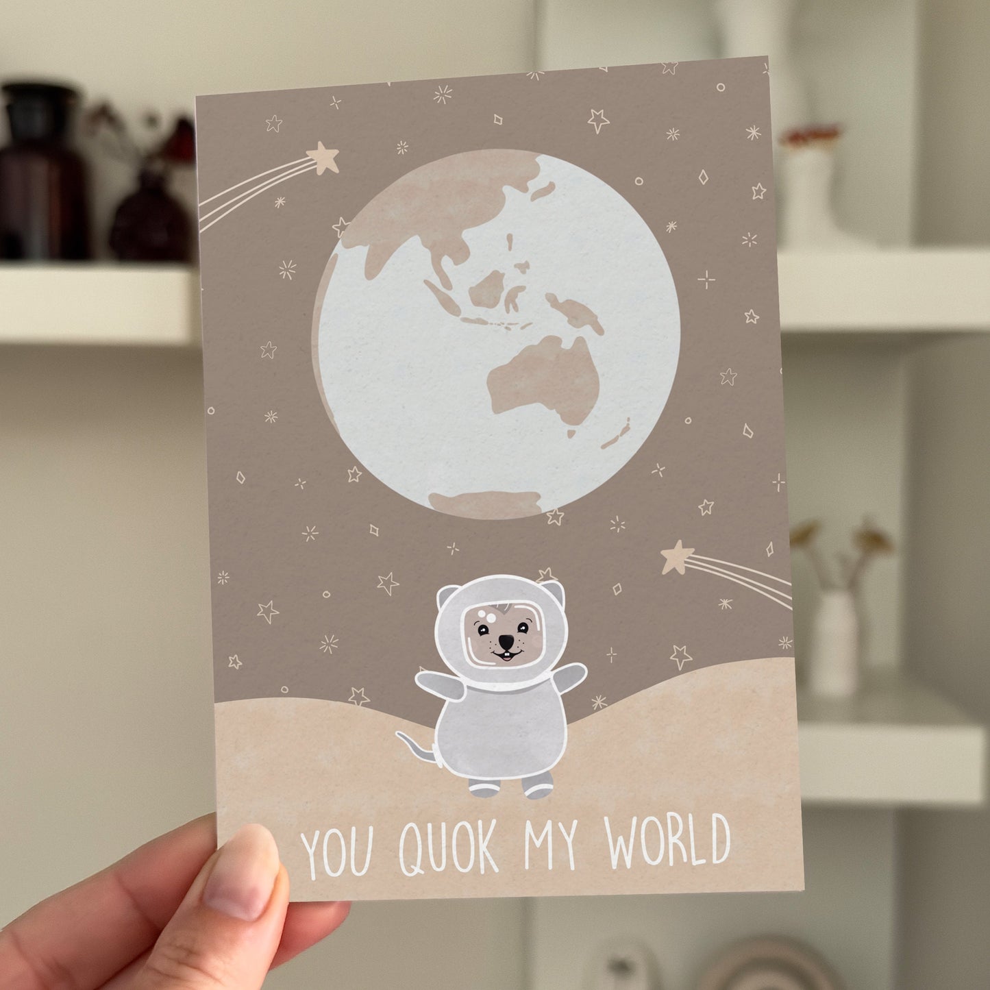 You Quok My World - Greeting Card