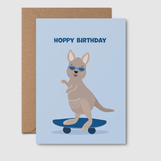 Hoppy Birthday - Birthday Card
