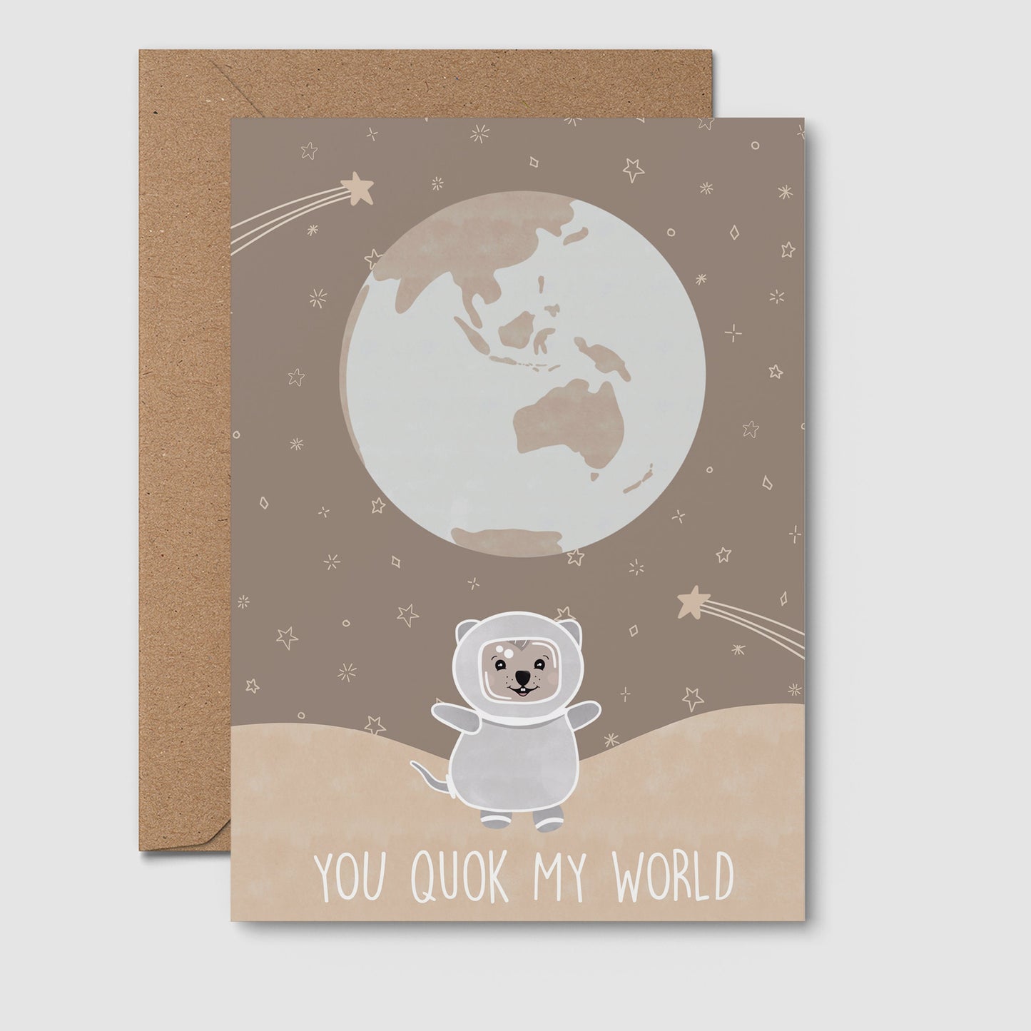 You Quok My World - Greeting Card