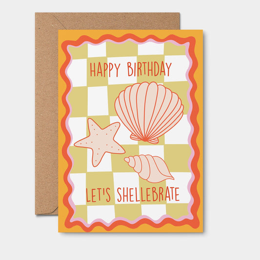 Happy Birthday Let's Shellebrate Card