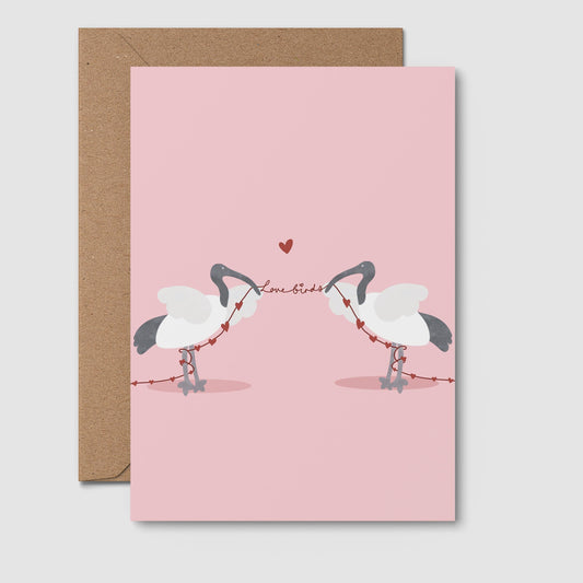 Love Birds - Greeting Card