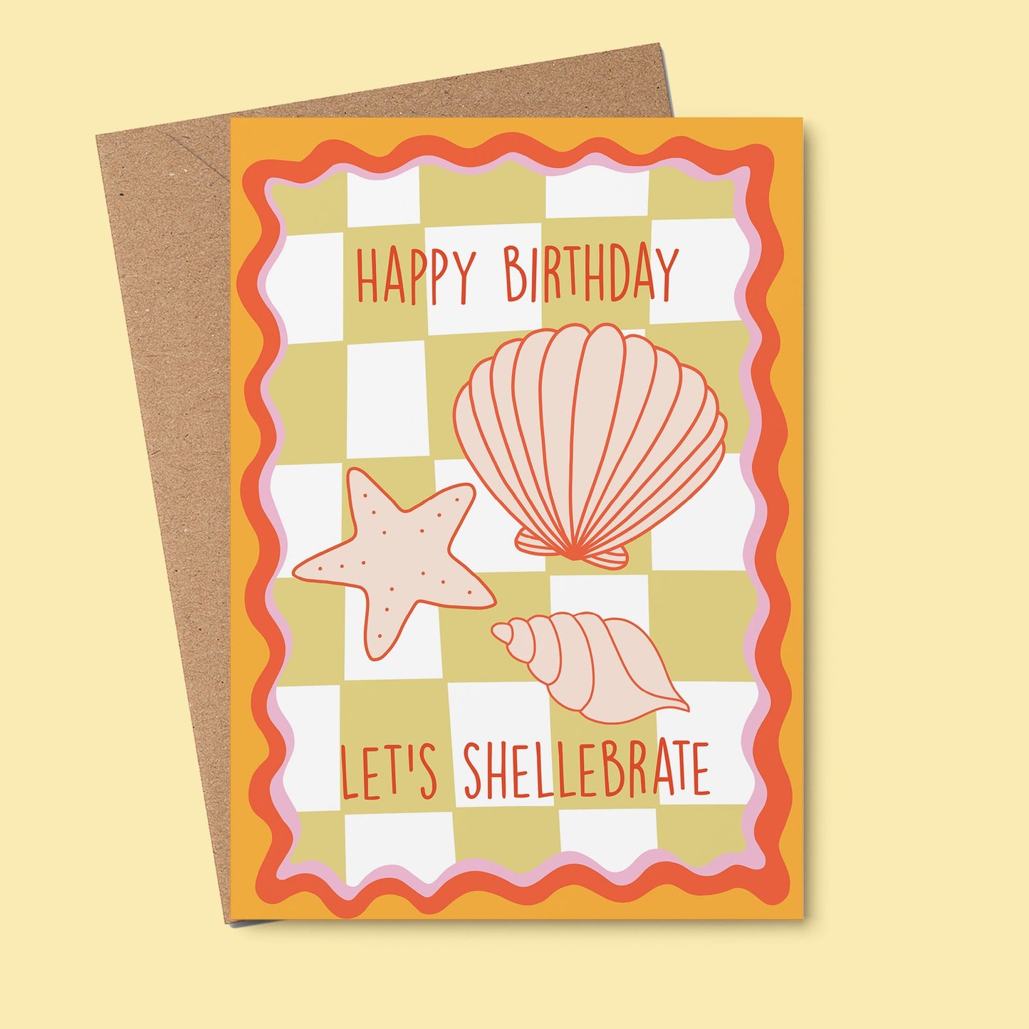 Happy Birthday Let's Shellebrate Card