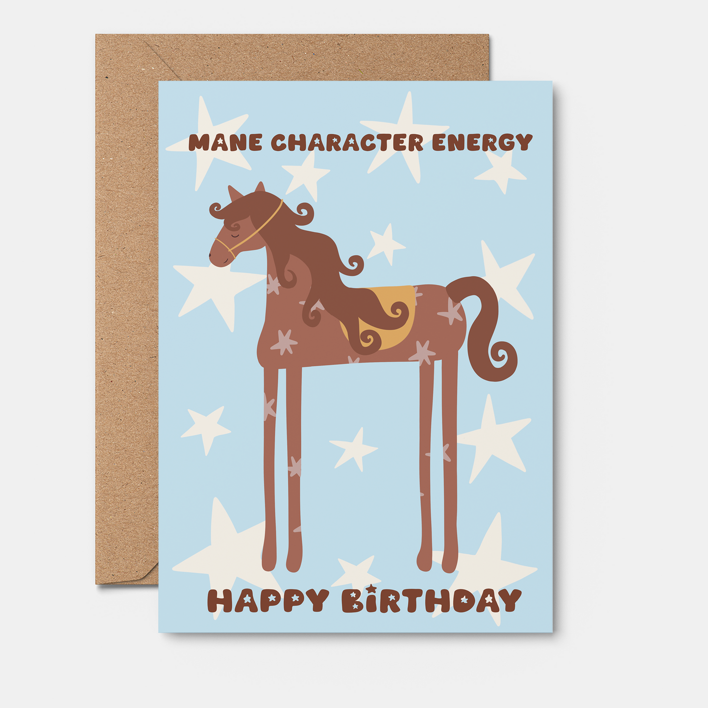 Mane Character Birthday Card