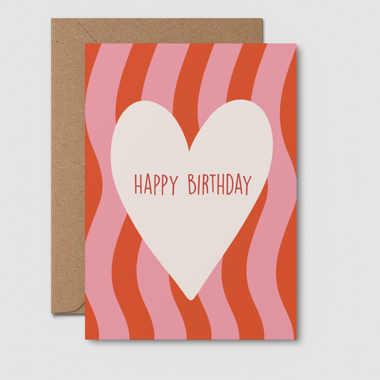 Birthday Heart - Birthday Card