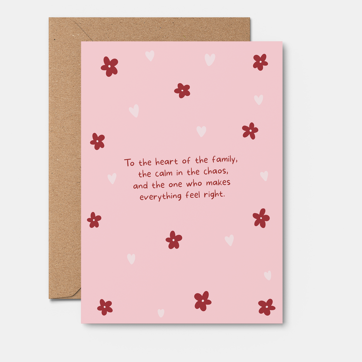 Heart of the Family Greeting Card