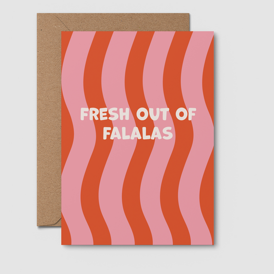 Fresh Out Falala - Christmas Card