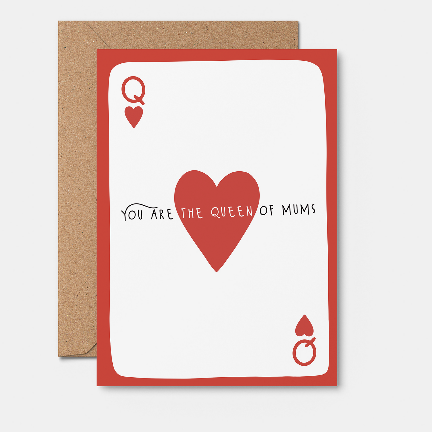 Queen Of Mums Greeting Card