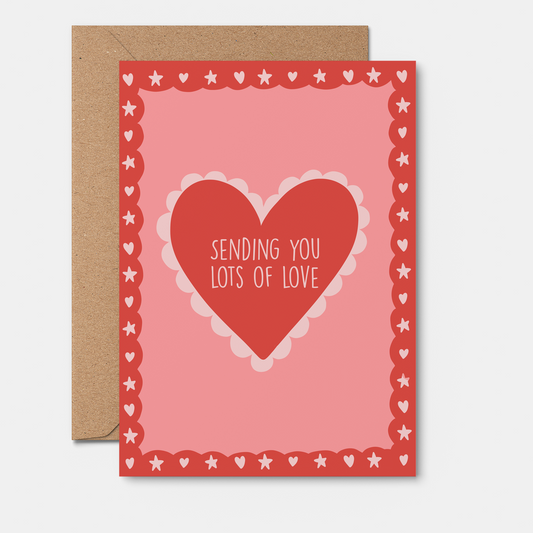 Sending Love - Greeting Card
