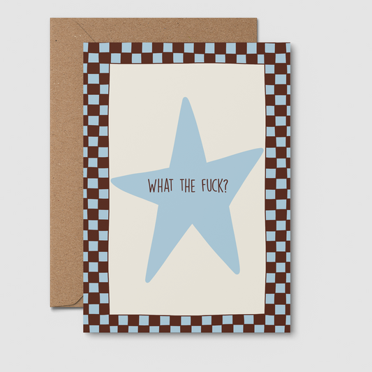 WTF - Greeting Card