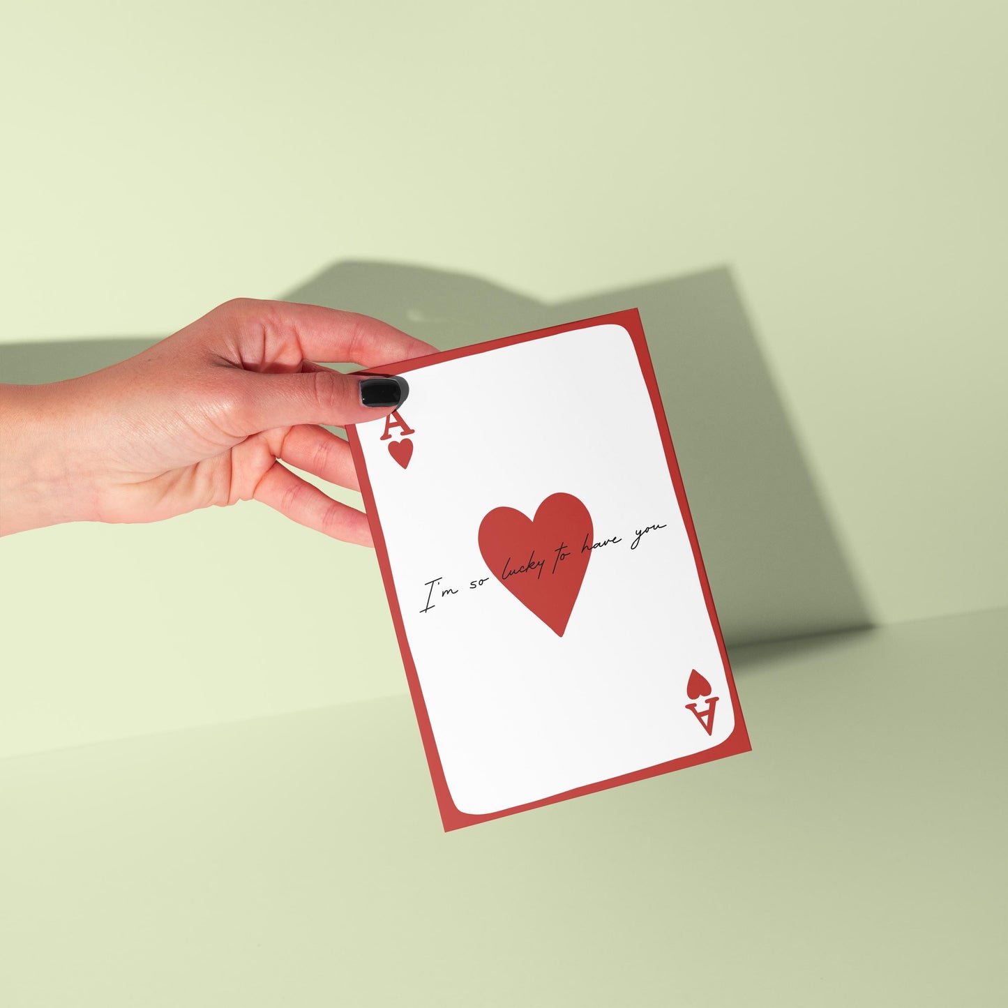 Lucky To Have You Appreciation Greeting Card
