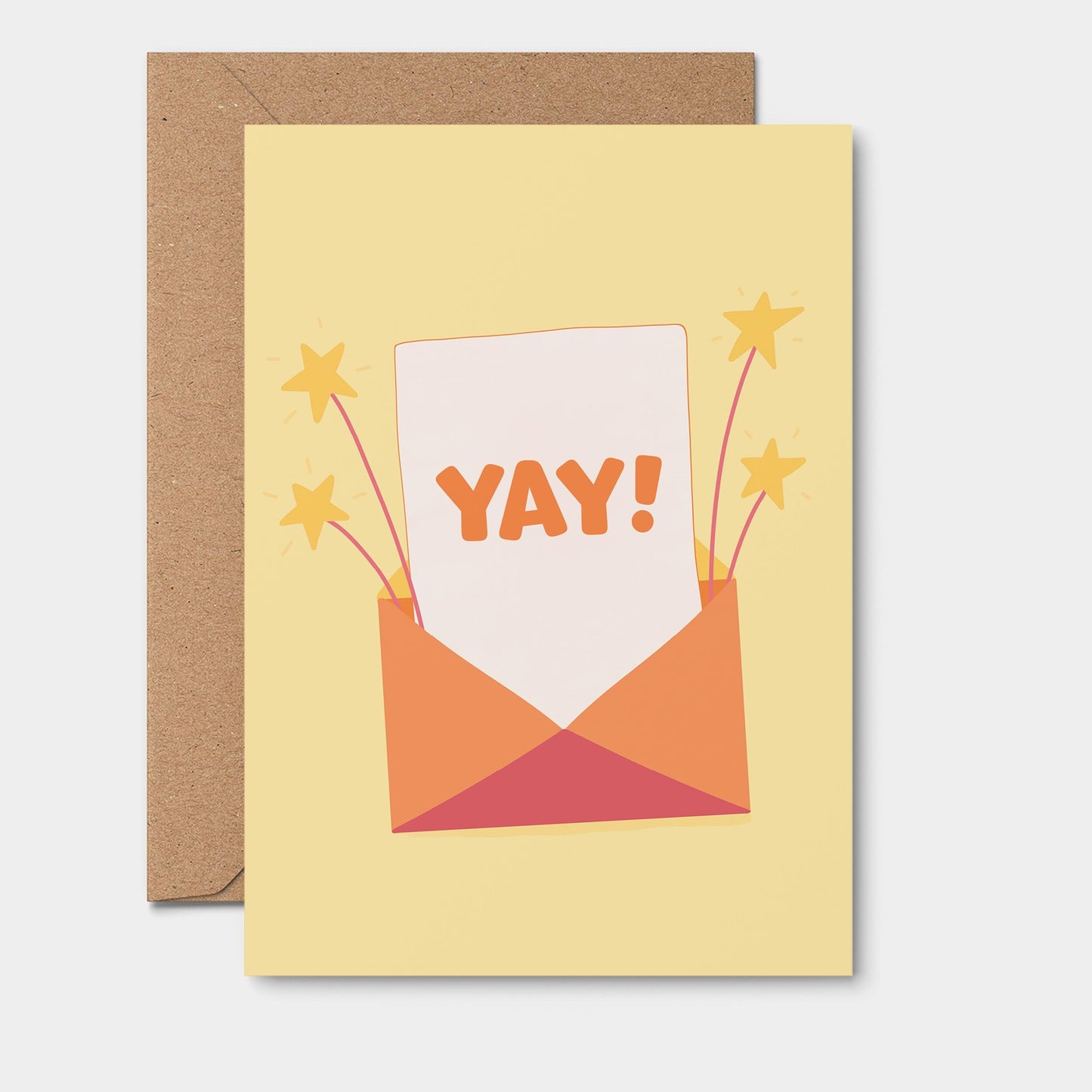 Yay! greeting card
