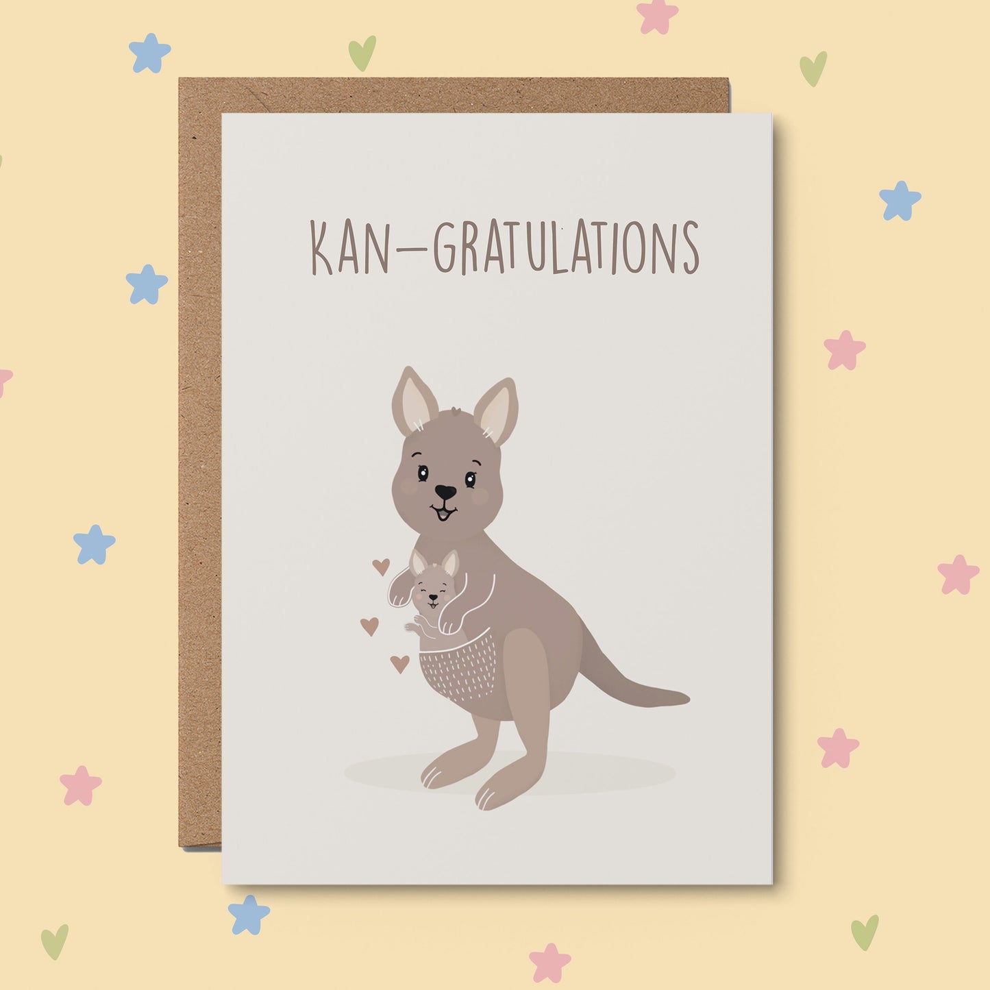 Kan-gratulations! Baby Greeting Card