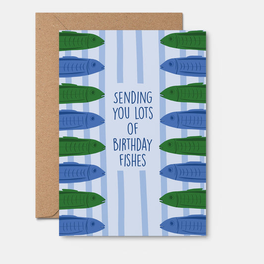 Birthday Fishes - Birthday Card