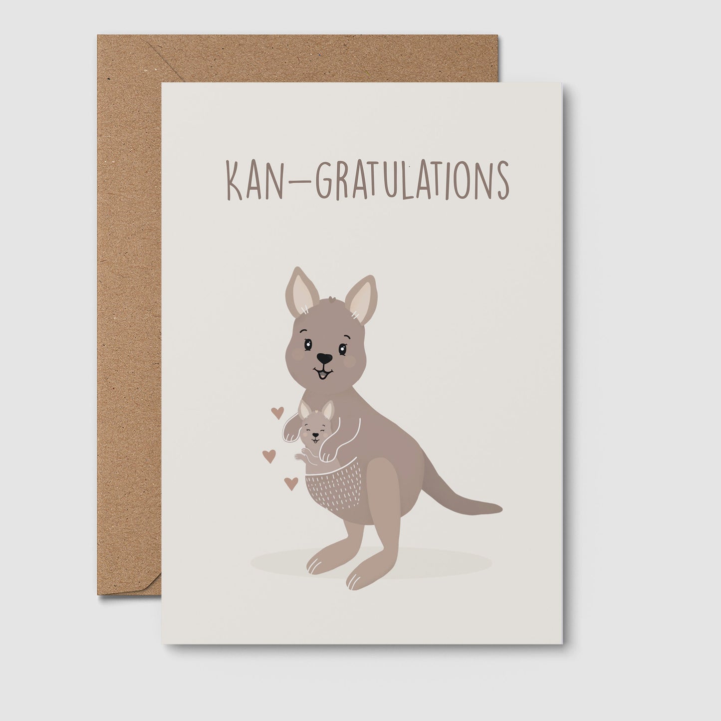 Kan-gratulations! Baby Greeting Card