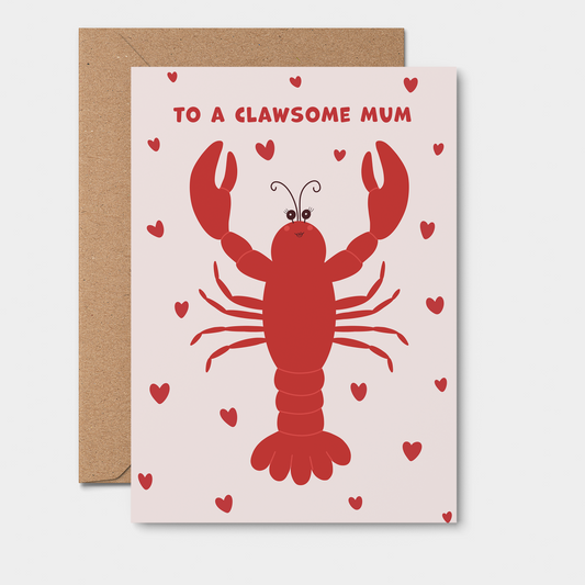 To A Clawsome Mum Card