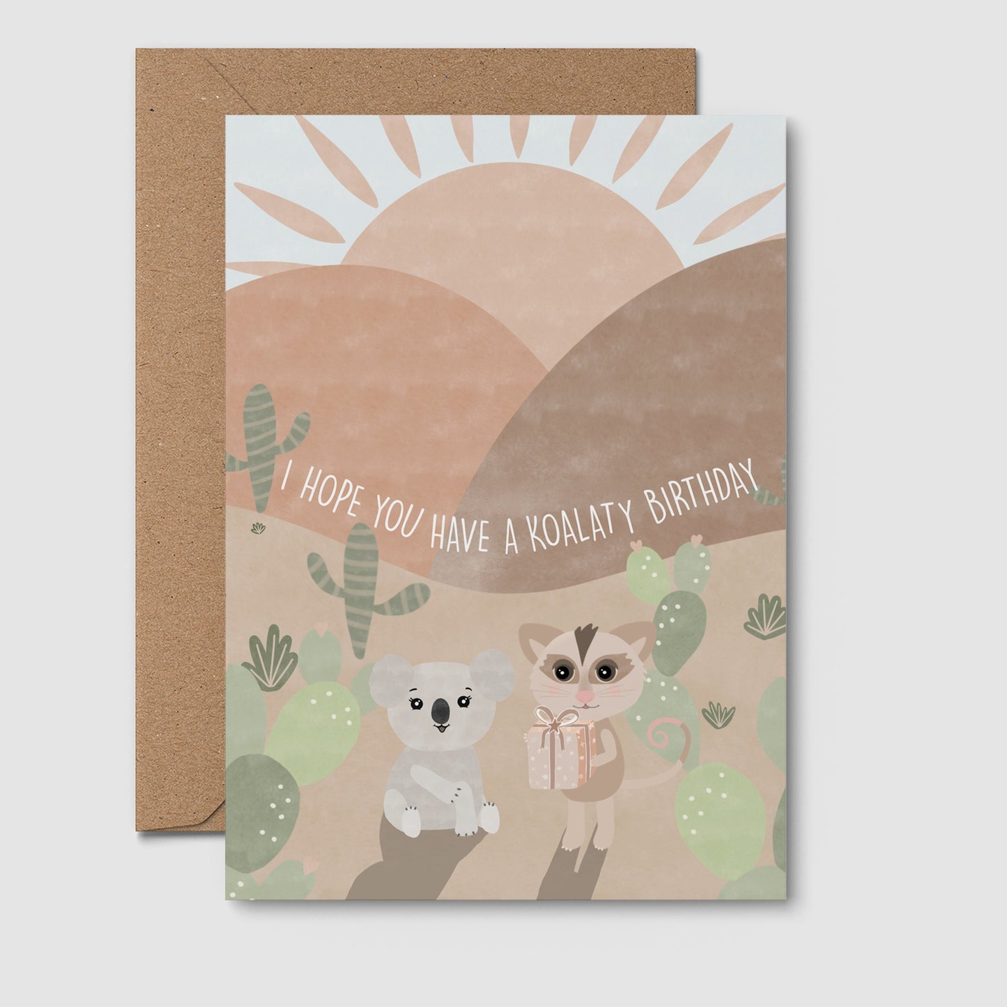 Koalaty Birthday Card